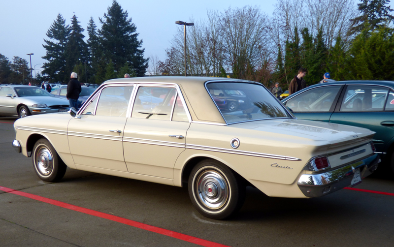 This Rambler got mobbed when it first showed up. Great to see such a regular old car draw so much attention.